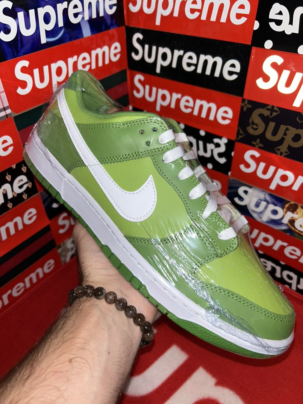 Nike Nike Dunk Low Chlorophyll DJ6188-300 size 12 NEW Size US 12 / EU 45 - 8 Thumbnail