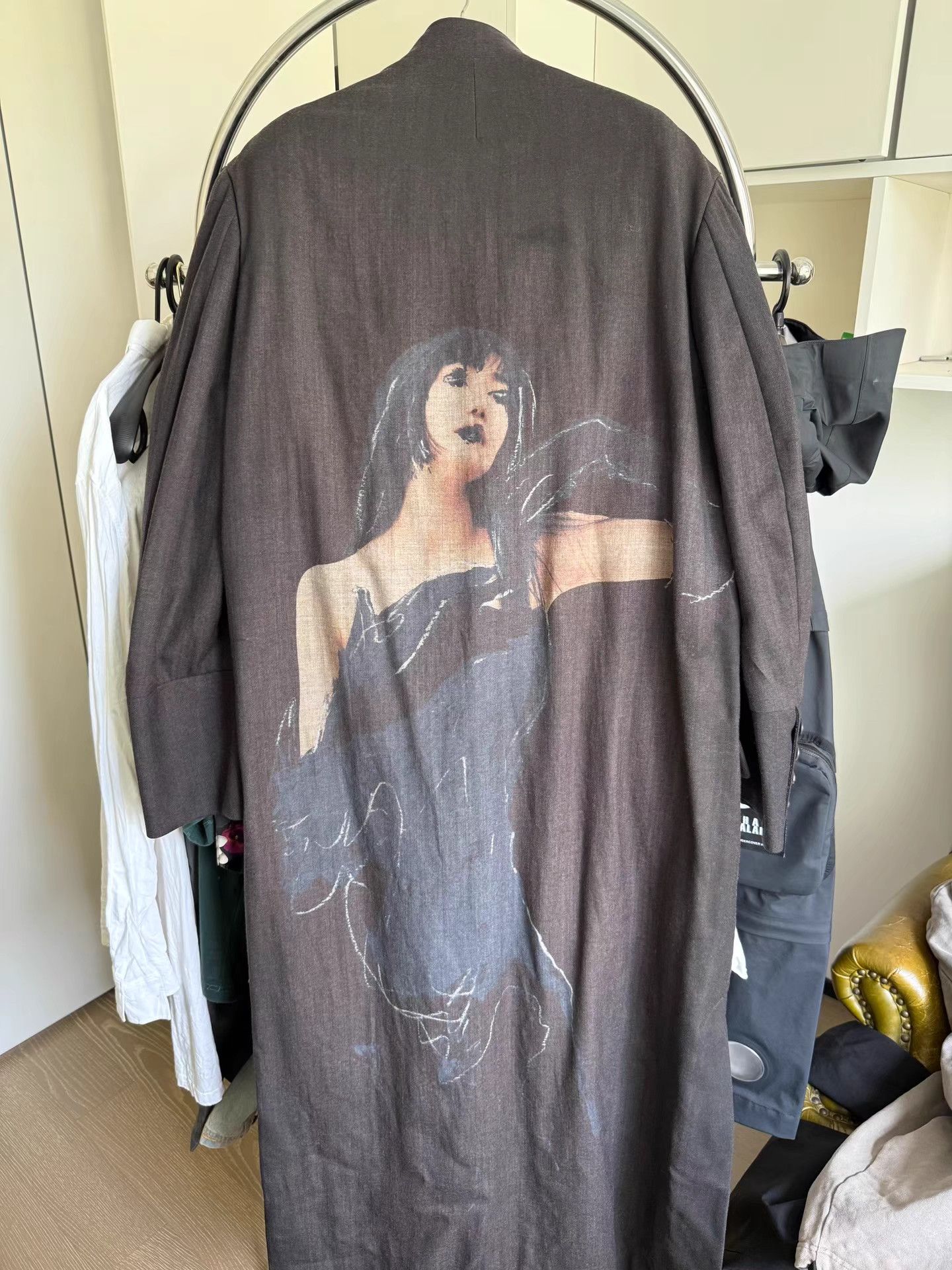 Yohji Yamamoto Yohji Yamamoto Figure Printed Top K27 Size US L / EU 52-54 / 3 - 2 Thumbnail