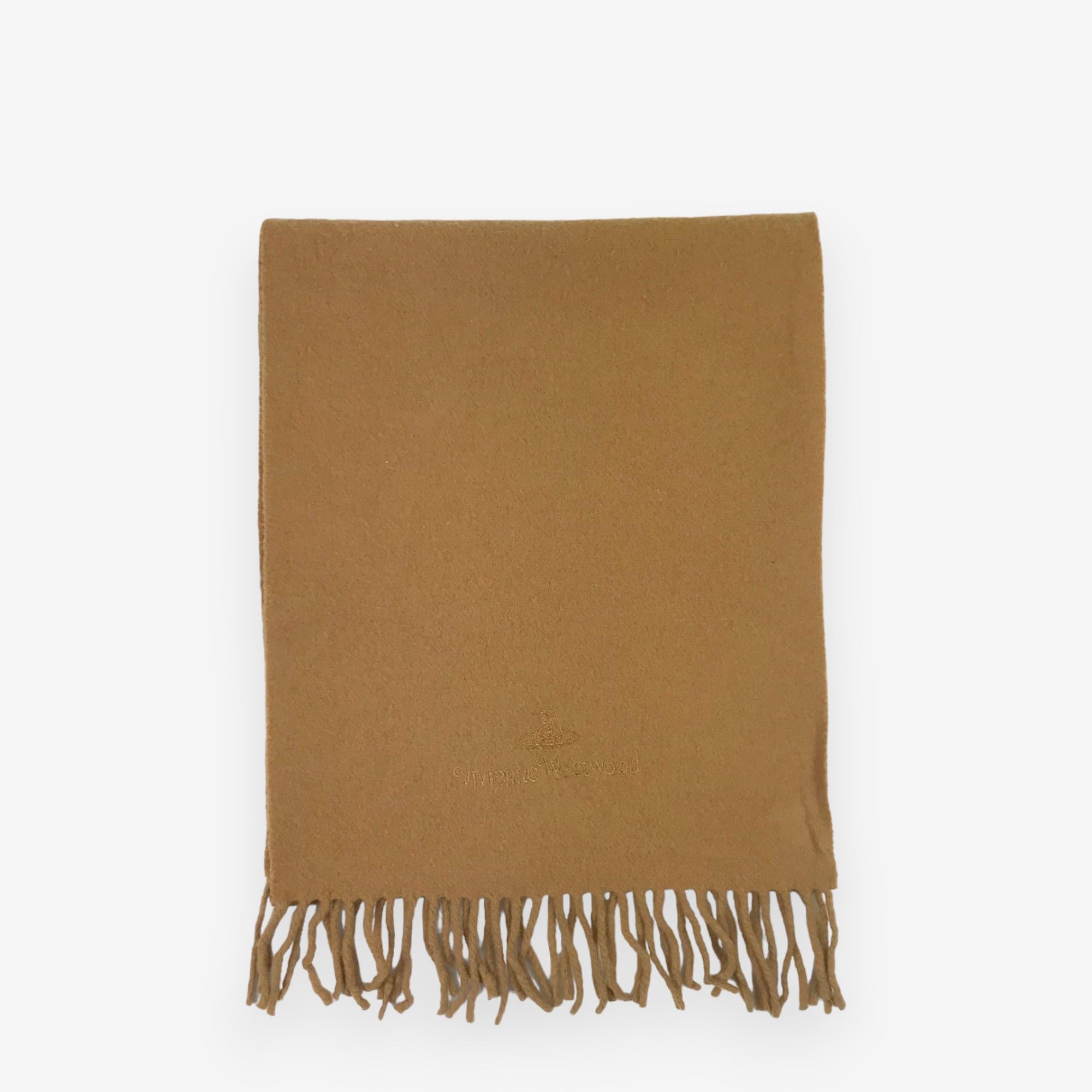 Vintage × Vivienne Westwood Vintage Vivienne Westwood Scarf Muffler Orbs Wool Scarves Size ONE SIZE - 3 Thumbnail