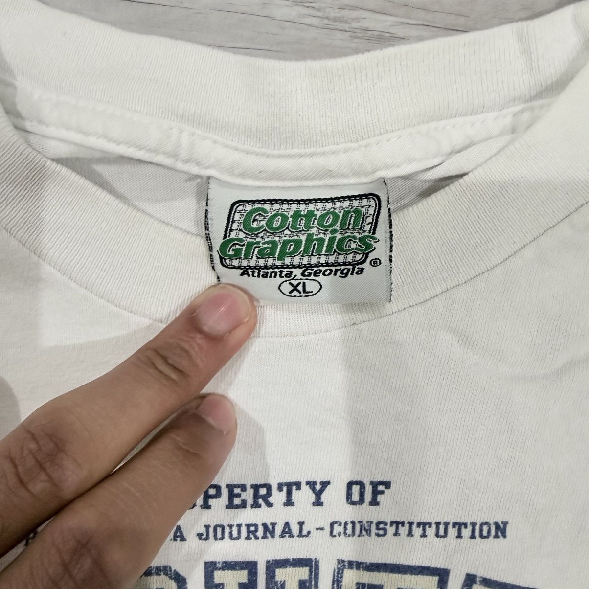 Vintage 2004 ATL Peachtree Road Race Tee Size US XL / EU 56 / 4 - 3 Thumbnail