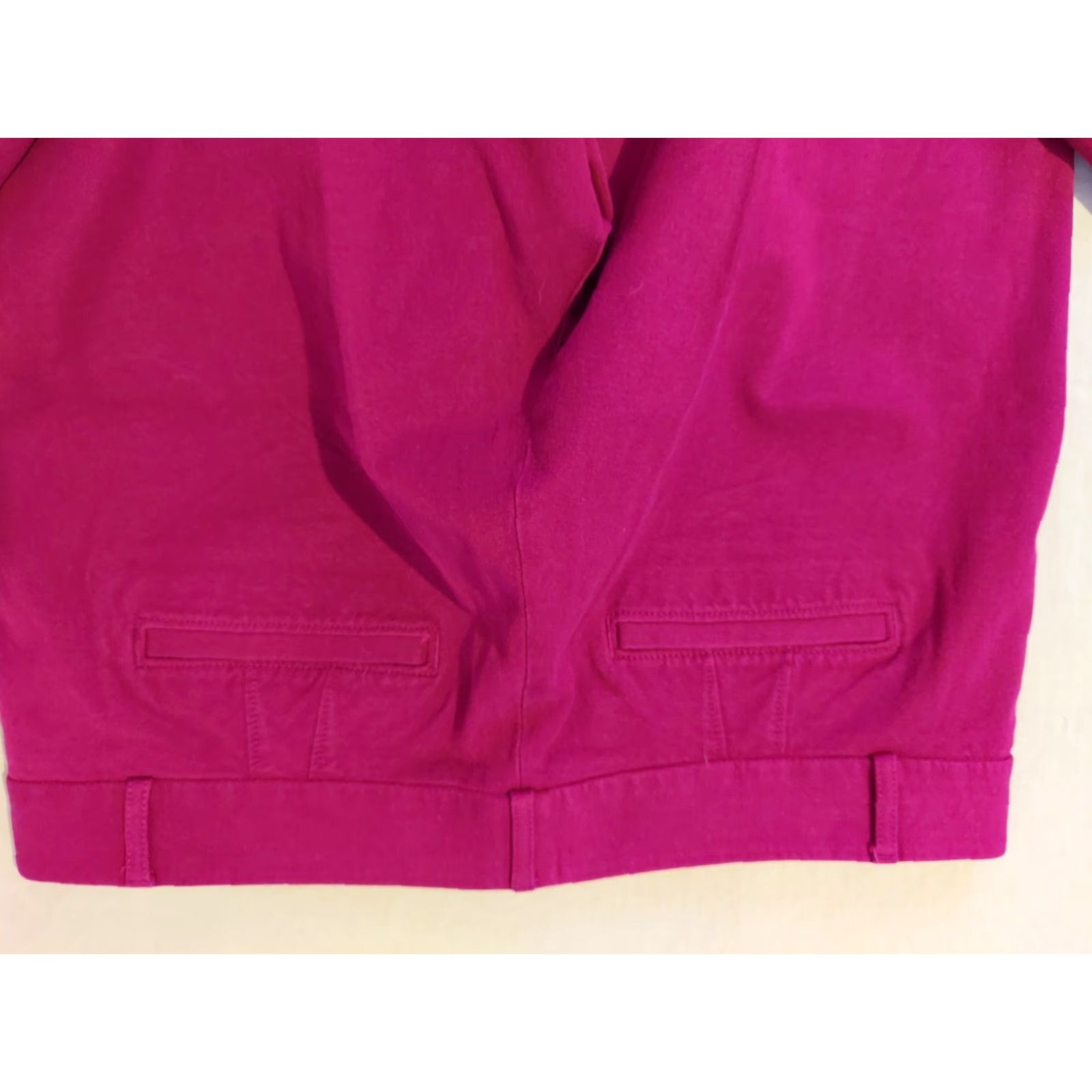 Banana Republic Womens Banana Republic Dress Pants 12 Purple Slack Chino Khaki Trouser Pants Dress Womens 12 Purple Banara Republic? Size 34" / US 12 / IT 48 - 2 Thumbnail