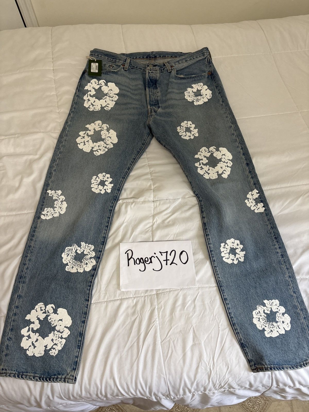 DENIM TEARS Denim Tears Cotton Wreath Jean Indigo Selvedge