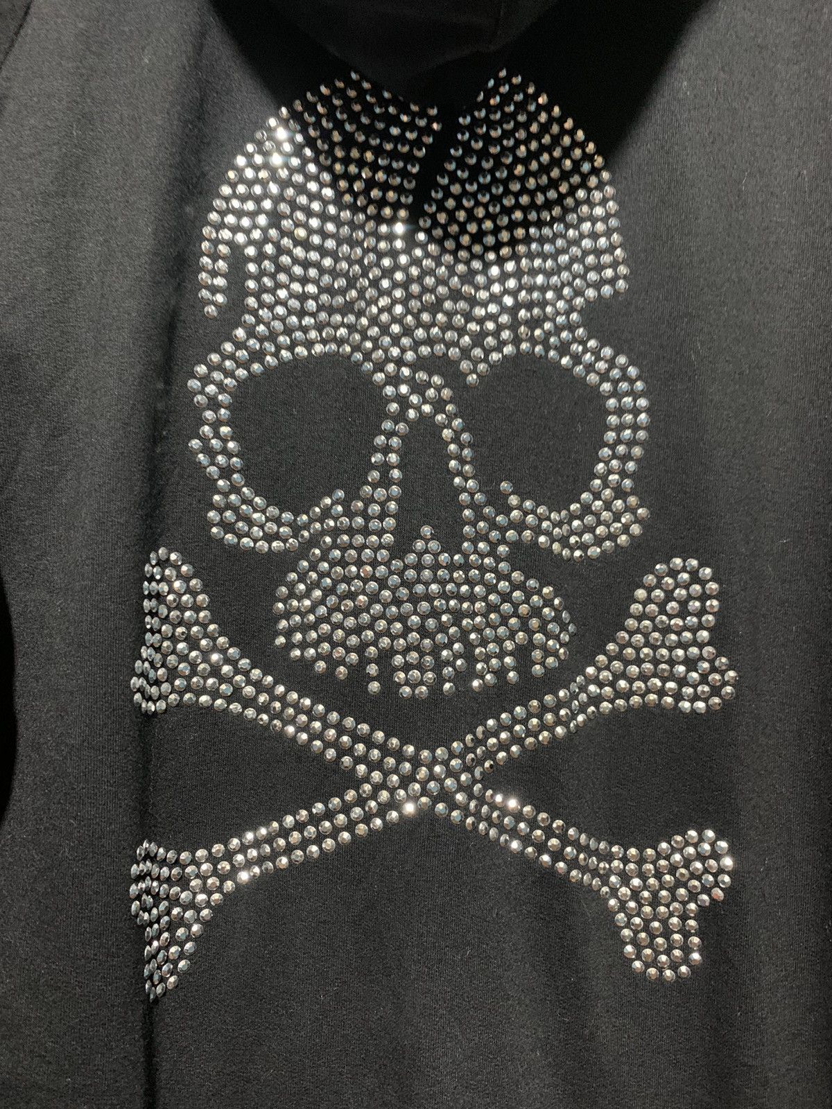 Beauty Beast STRANGE HEAVEN SNAKESKIN TAPED STUDDED SKULL FULL ZIP HOODIE Size US L / EU 52-54 / 3 - 8 Thumbnail