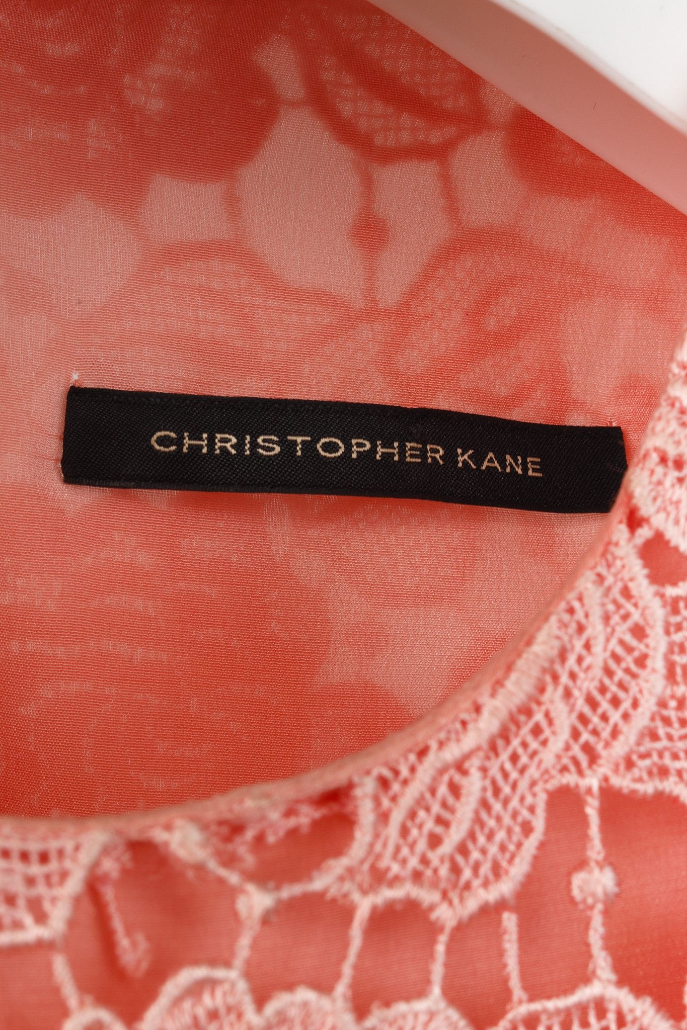 Christopher Kane Christopher Kane Resort 2013 Floral Lace Sleeveless Top Size M / US 6-8 / IT 42-44 - 4 Thumbnail