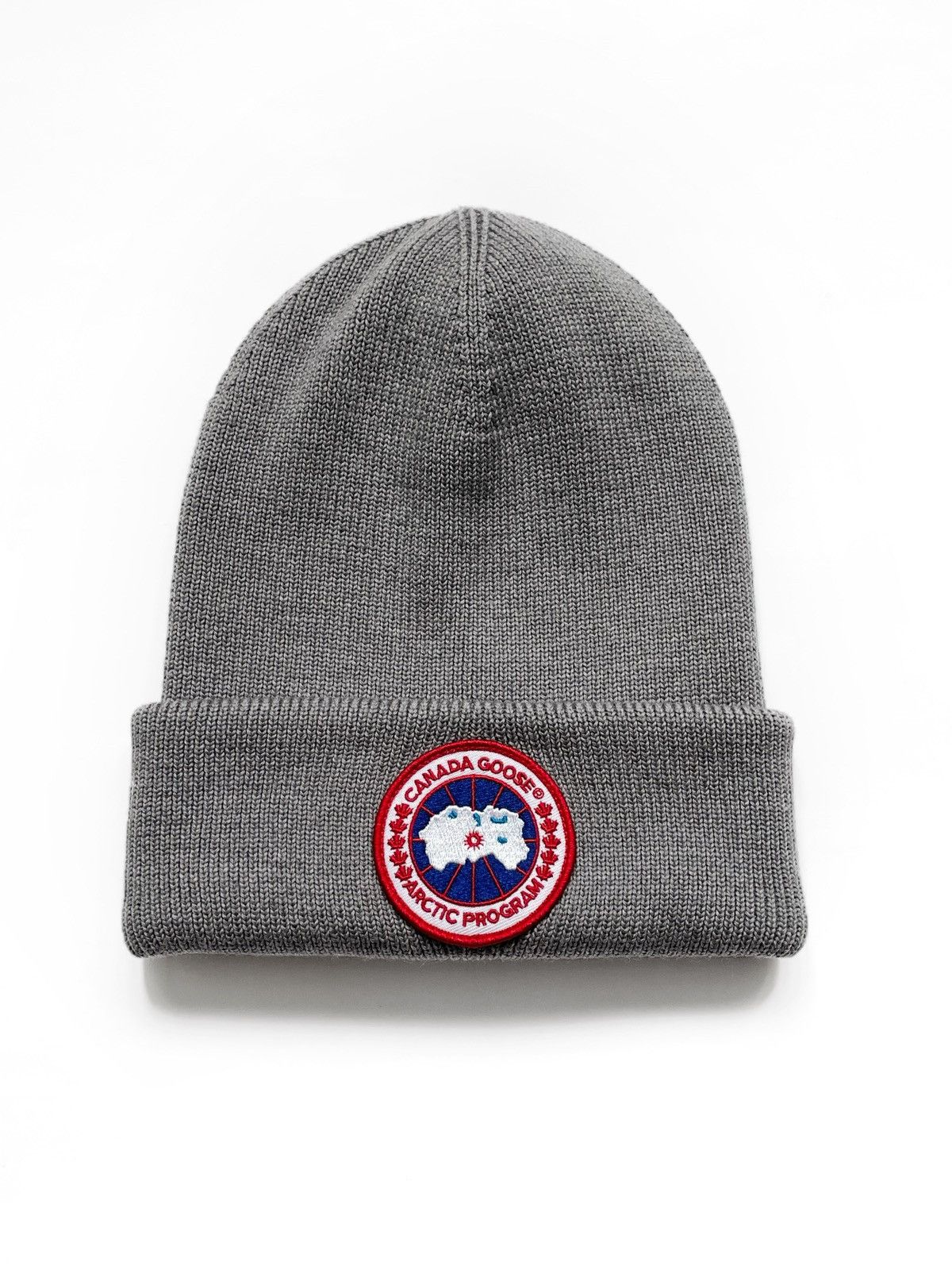 Canada Goose Canada Goose Artic Disc Toque Heather Grey Wool Beanie Hat Size ONE SIZE - 1 Thumbnail