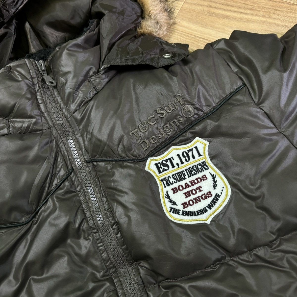 Vintage T&C Surf Fur jacket down puffer If6was9 LGB Style