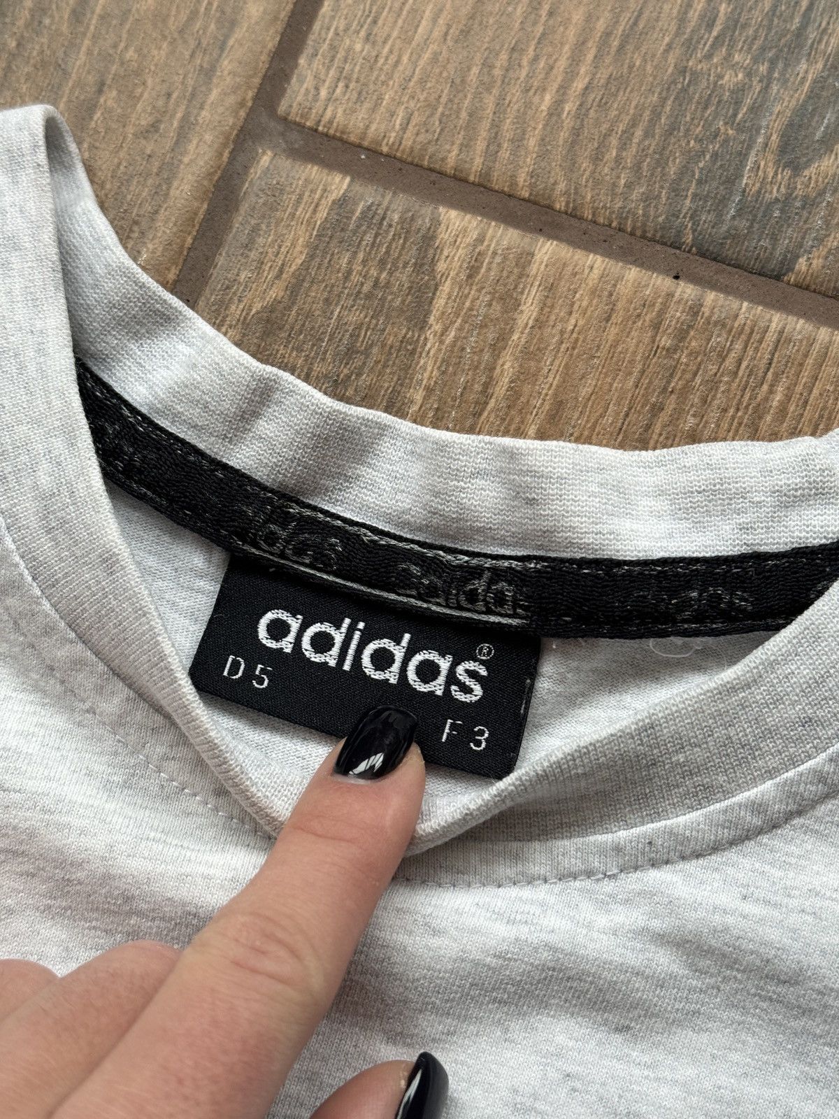 Adidas × Vintage Men’s Vintage Adidas Big Logo T-Shirt size M Size US M / EU 48-50 / 2 - 4 Thumbnail