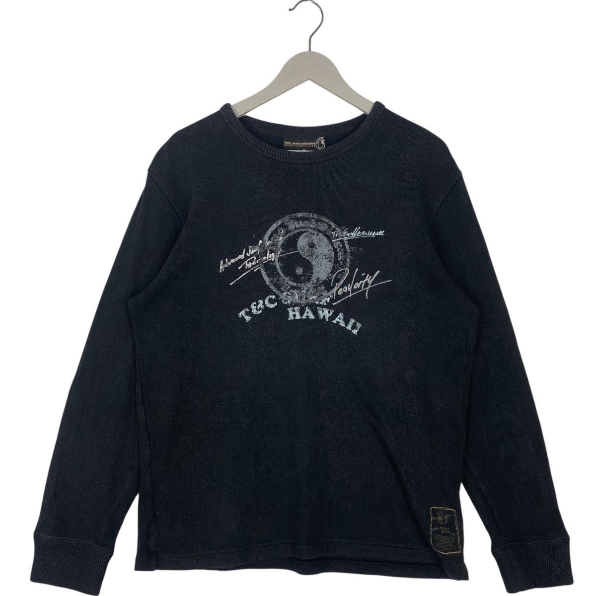 Other Vintage T&C Surf Design Printed Crewneck Sweatshirt Black Size US M / EU 48-50 / 2 - 1 Thumbnail