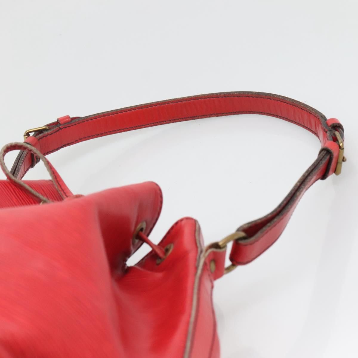 Louis Vuitton LOUIS VUITTON Epi Petit Noe Shoulder Bag Red M44107 Size ONE SIZE - 8 Thumbnail