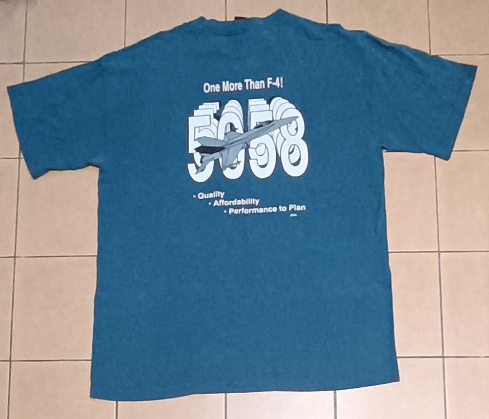 Vintage VINTAGE 90S FA-18 HORNET SHIRT Size US L / EU 52-54 / 3 - 5 Thumbnail