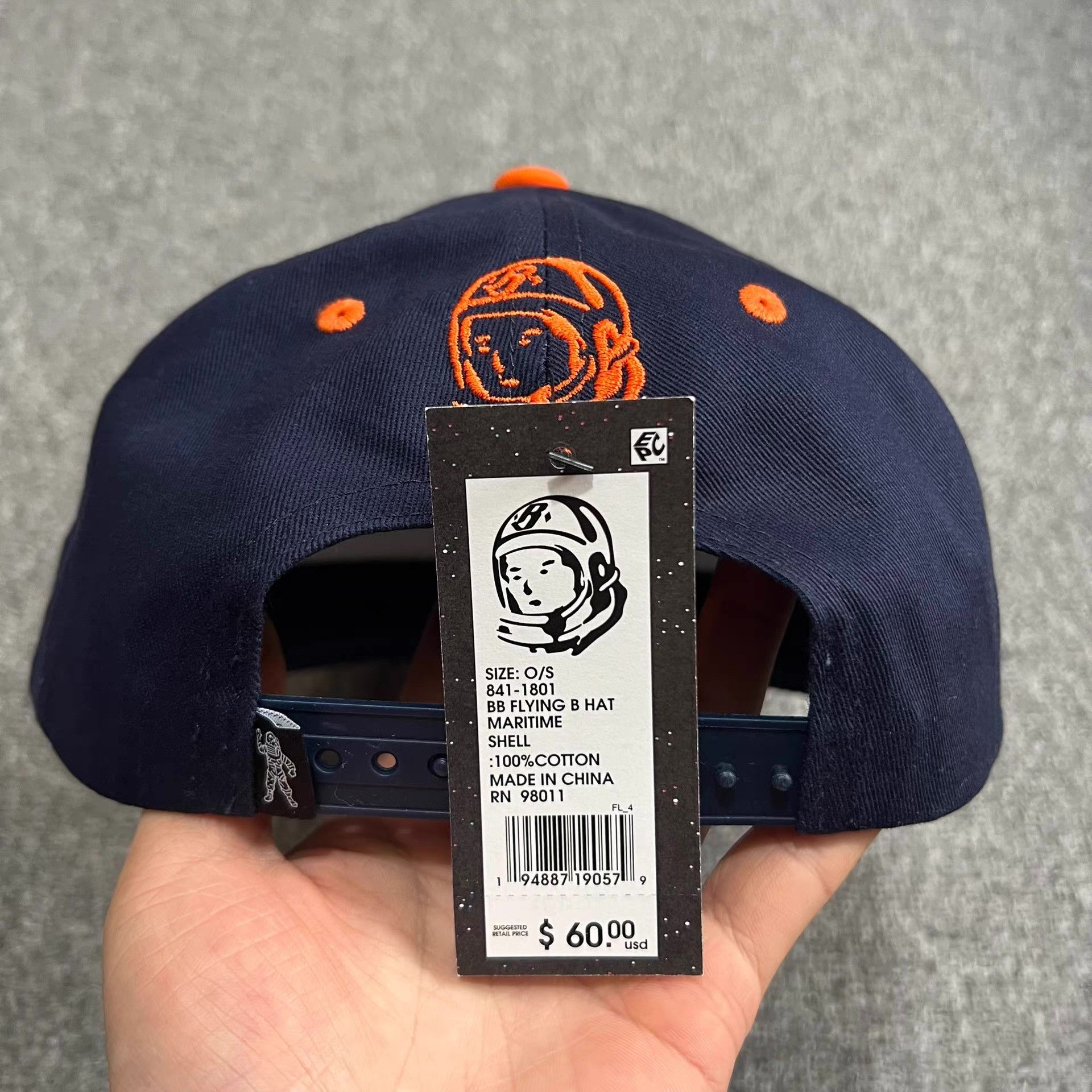 Billionaire Boys Club BBC Letter B 3D Embroidered Baseball Visor Sun Hat Q7 Size ONE SIZE - 6 Thumbnail