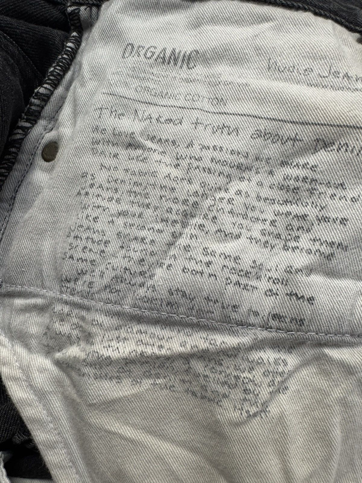 Nudie Jeans NUDIE JEANS DRY BLK SELVAGE THIN FINN DENIM JEANS BEAUTIFUL Size US 33 - 13 Thumbnail