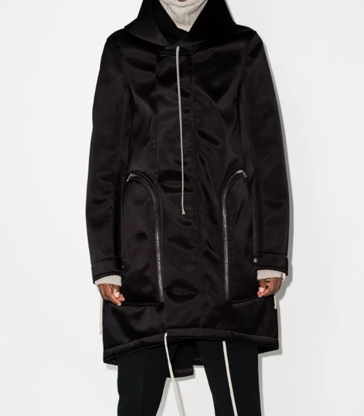Rick Owens RICK OWENS Fish Tail Pike Coat2412-Nextarrow Size US S / EU 44-46 / 1 - 7 Thumbnail