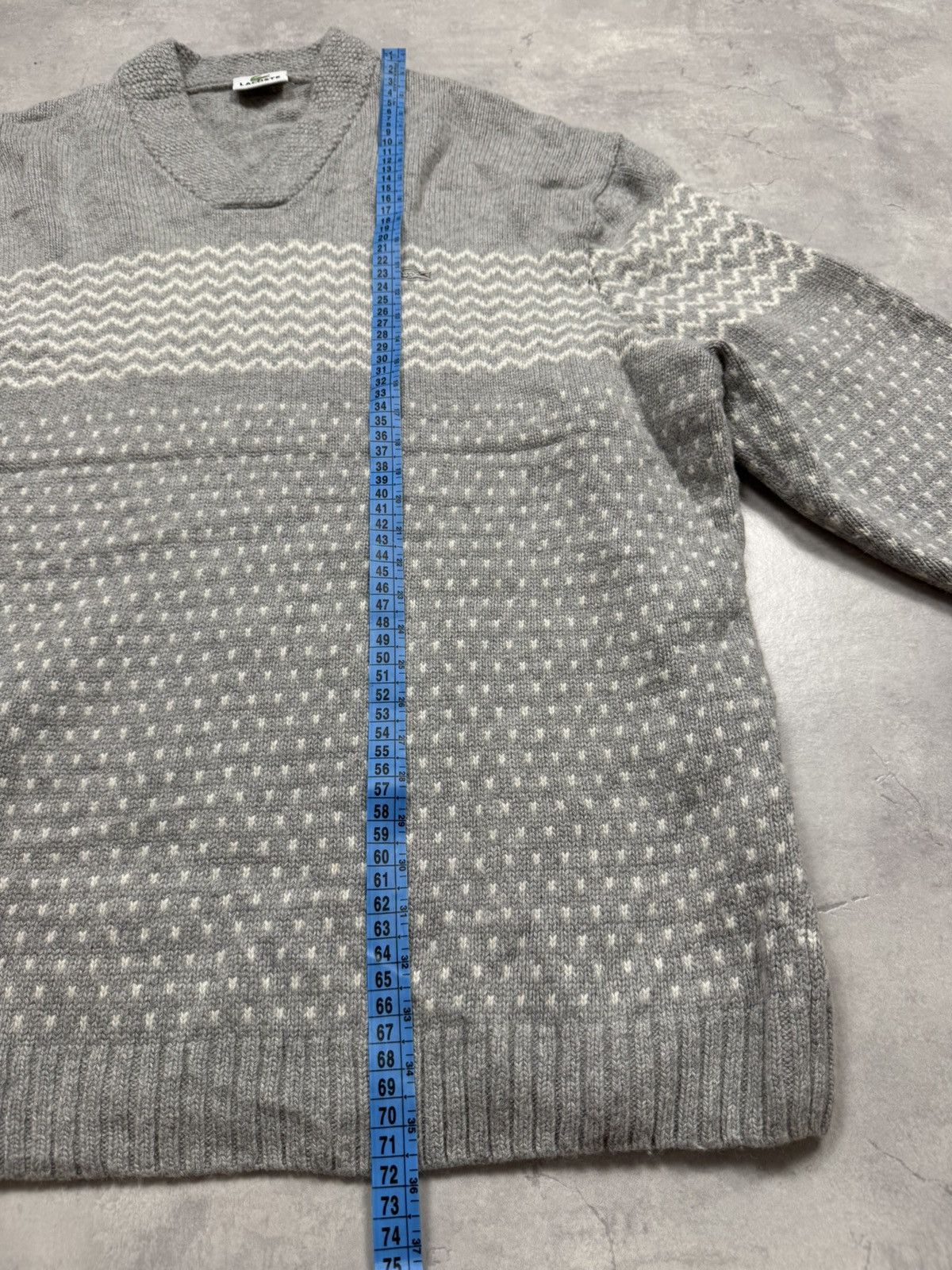 Lacoste Lacoste Wool Sweater Size US L / EU 52-54 / 3 - 6 Thumbnail