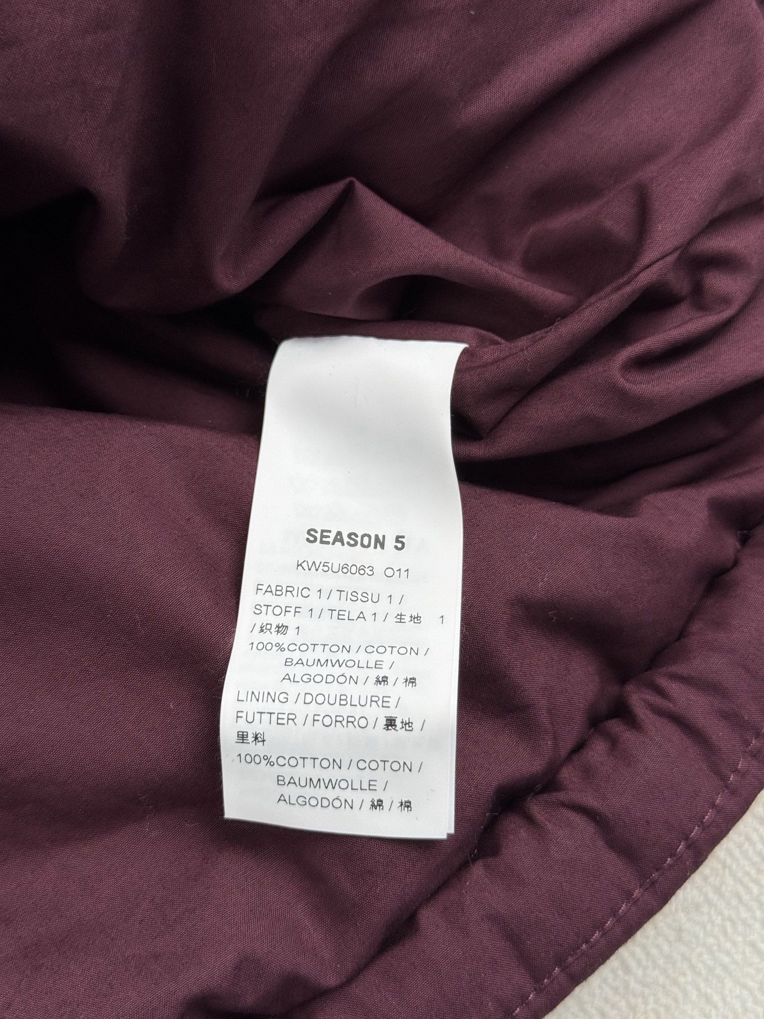 Yeezy season 5 puffer Size US M / EU 48-50 / 2 - 7 Thumbnail