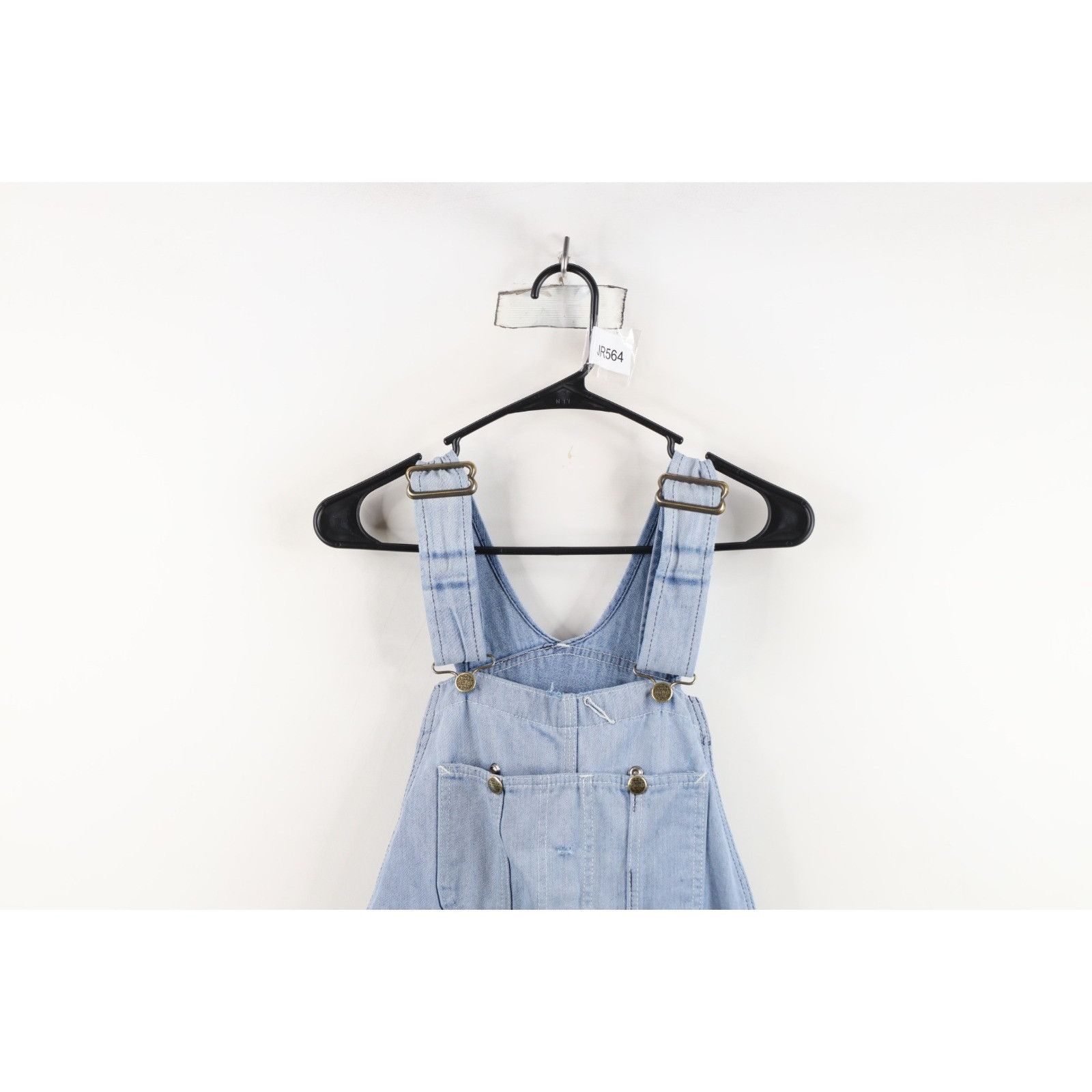 Vintage Vintage 60s 70s Streetwear Thrashed Denim Jean Overalls Size US 32 / EU 48 - 2 Thumbnail