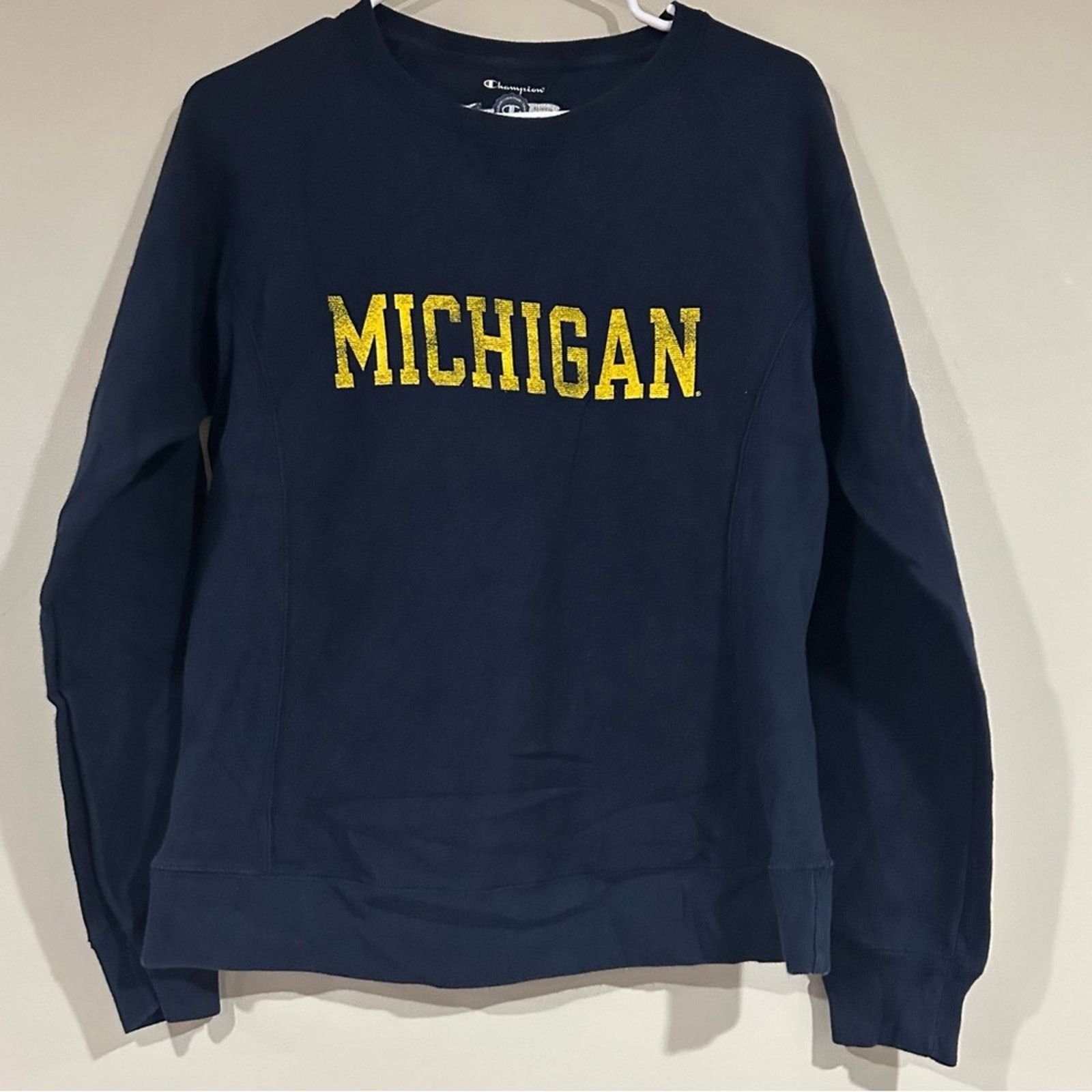Champion Champion Michigan Wolverines Reverse Weave Sweatshirt Size US S / EU 44-46 / 1 - 1 Thumbnail