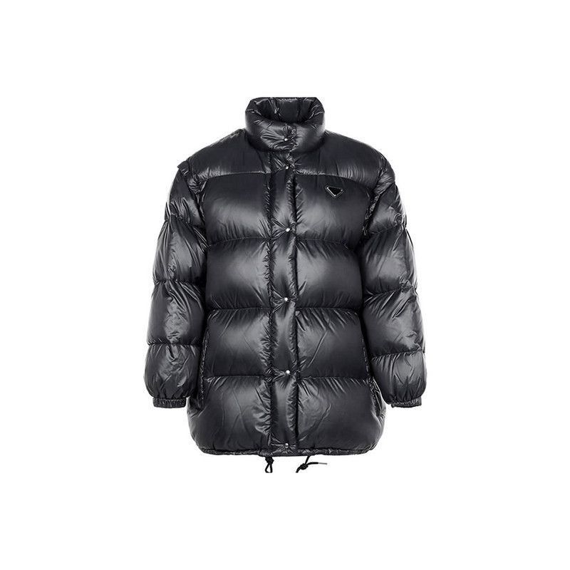Prada Prada Black Detachable Sleeve Down Jacket-2506 Size US S / EU 44-46 / 1 - 9 Thumbnail