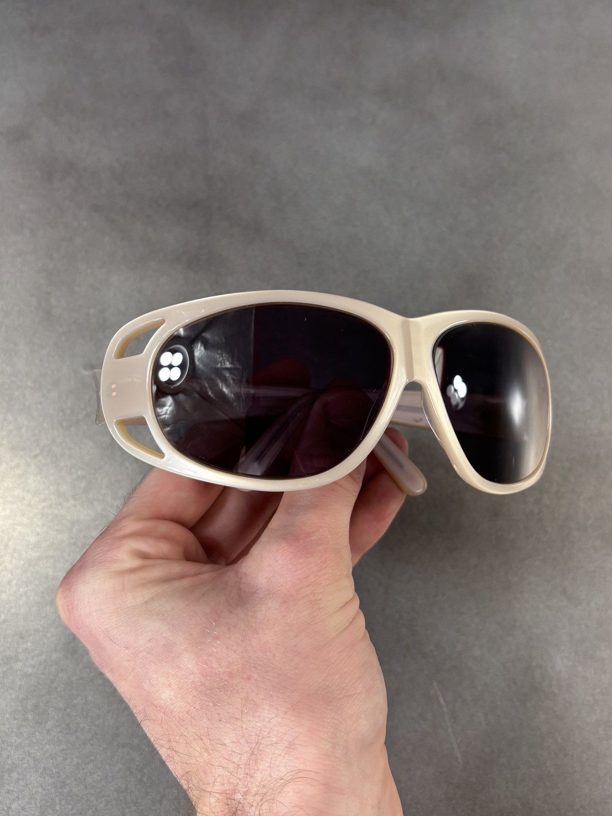 Prada F/W 2004 Prada Sunglasses Vintage SPR 03F Slit Wrap 2000s Size ONE SIZE - 13 Thumbnail