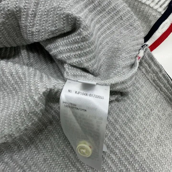 Thom Browne Thom Browne Short Sleeve Striped Polo Shirt -2507 Size US S / EU 44-46 / 1 - 1 Thumbnail