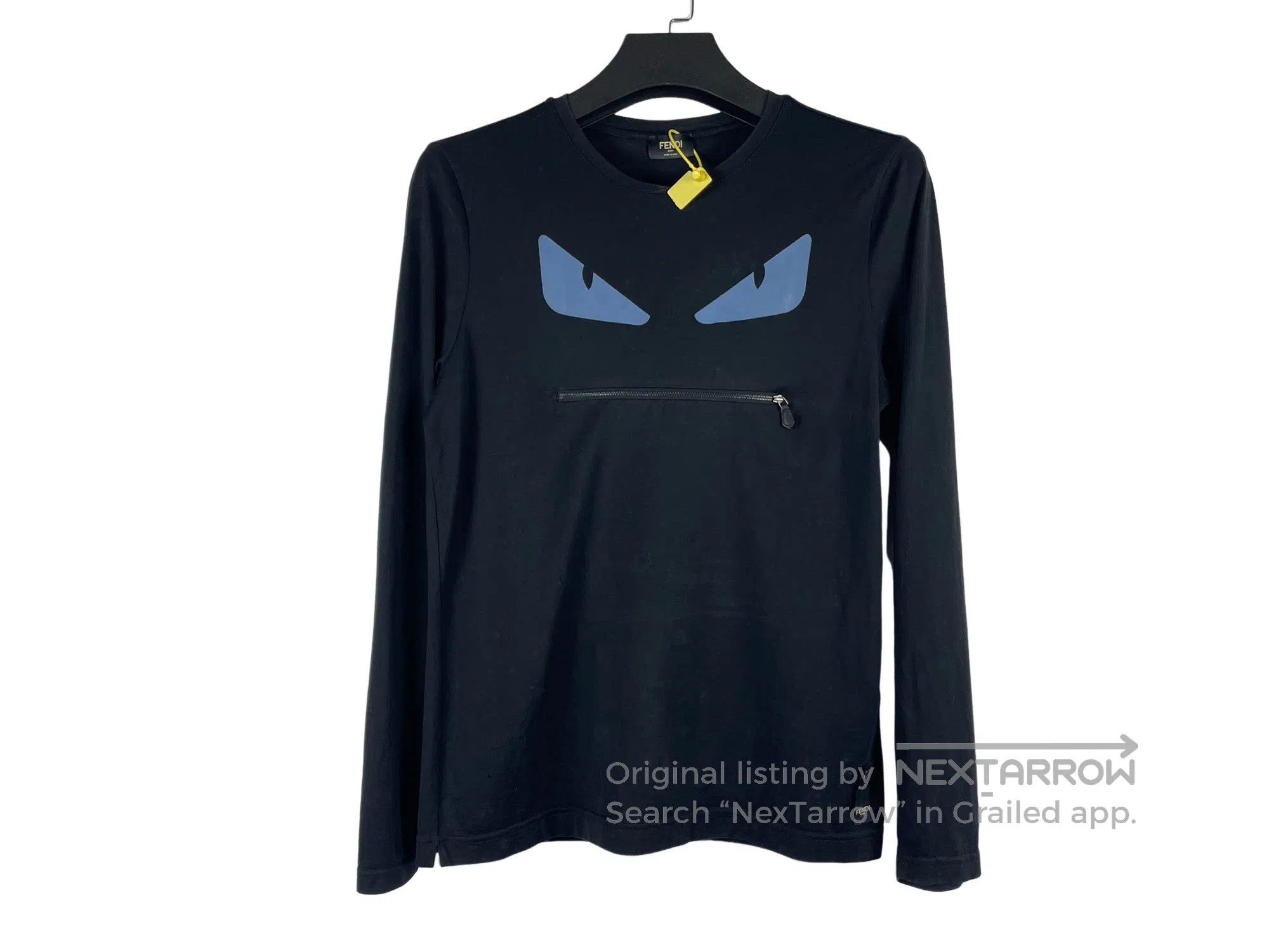 Fendi FENDI Little Demon Zip Pocket Long Sleeve Size US S / EU 44-46 / 1 - 1 Thumbnail