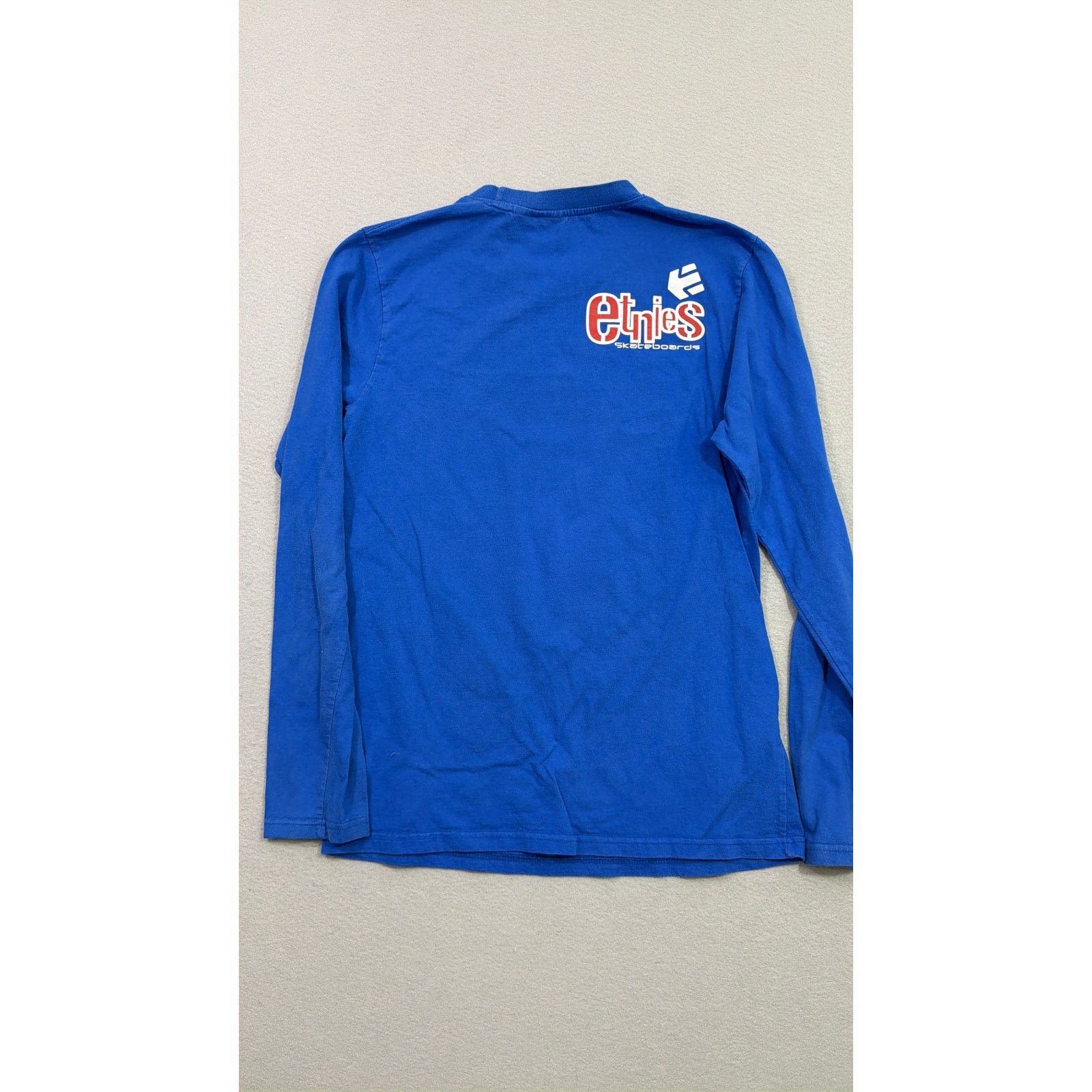 Etnies Vintage Etnies Skateboarding Shirt Large Blue Long Sleeve Size US L / EU 52-54 / 3 - 5 Thumbnail