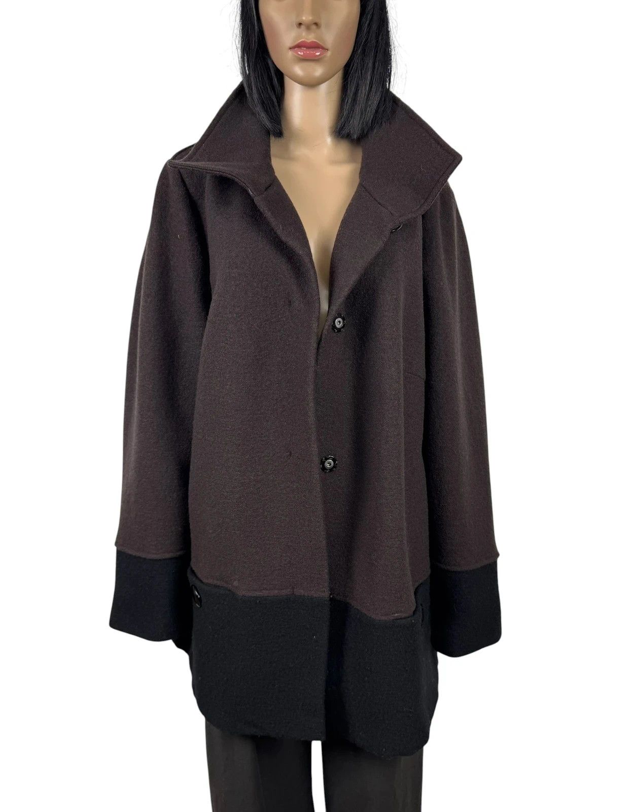 Other Perte Tricot Krizia Wool Coat size UK22 D50 Size XL / US 12-14 / IT 48-50 - 8 Thumbnail