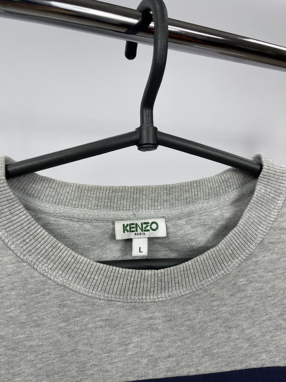 Kenzo Kenzo Paris Sweatshirt Multicolor Size L Big Logo Portugal Size US L / EU 52-54 / 3 - 4 Thumbnail