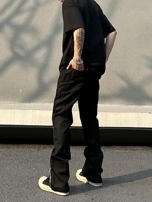 VIBE function cargo zipper flared carpenter pants Size US 30 / EU 46 - 3 Thumbnail
