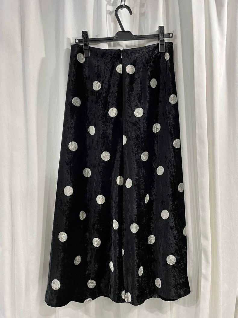 Yohji Yamamoto Yohji Yamamoto size 1 Polka-dot skirt Size 24" / US 00 / IT 34 - 2 Thumbnail