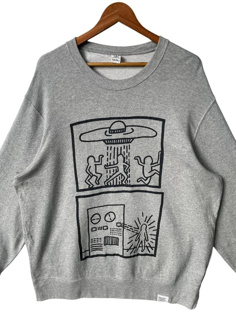 Keith Haring Desiger Collab Keith Haring X UT Big Logo Sweatshirt/L Size US XXL / EU 58 / 5 - 5 Thumbnail