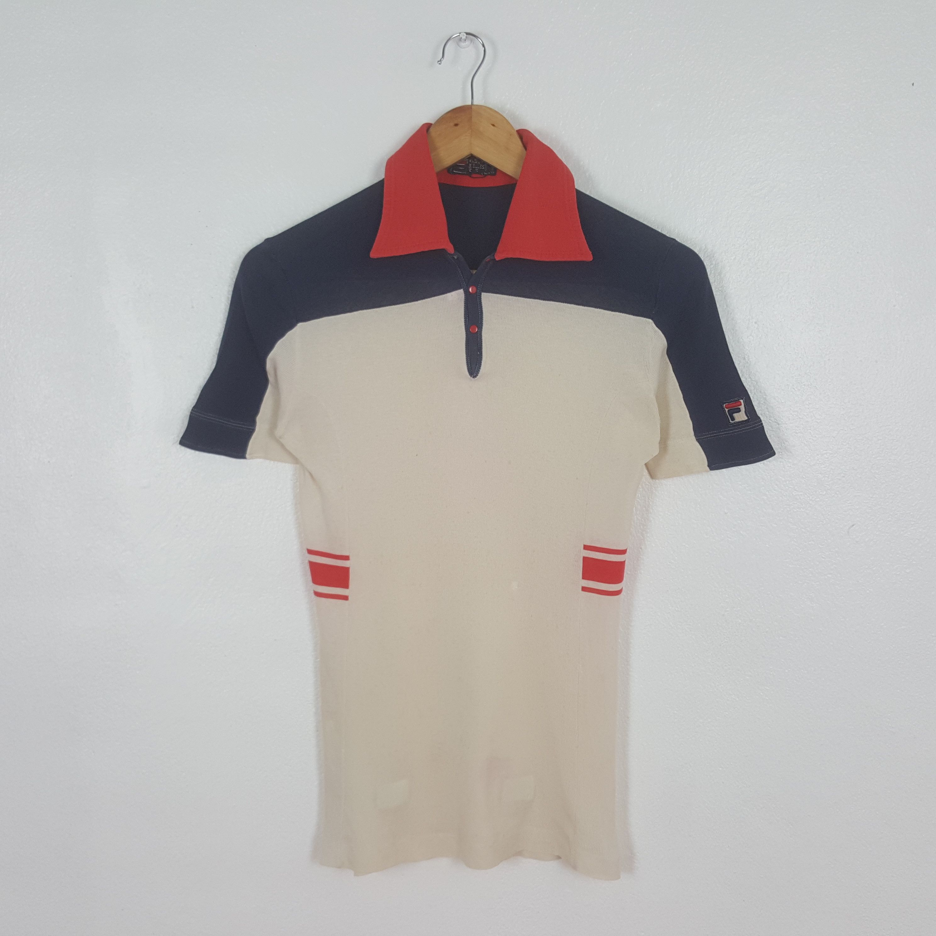 Fila Vintage Fila Bjorn Borg Tennis Player Polos C319N4 Size US XXS / EU 40 - 1 Thumbnail