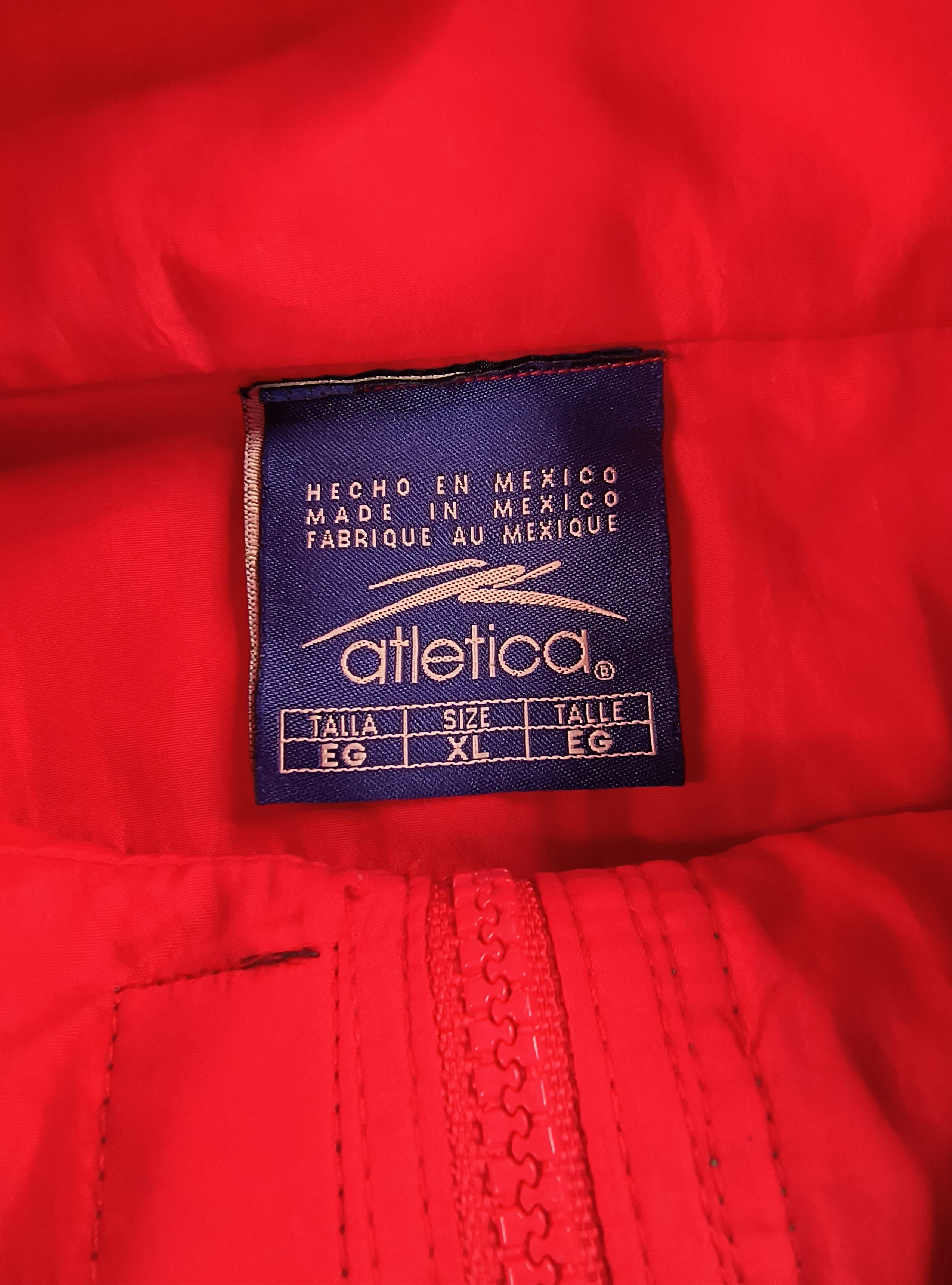 Atletica Vintage Atletica Nacional Tijuana windbreaker jacket Size US XL / EU 56 / 4 - 6 Thumbnail