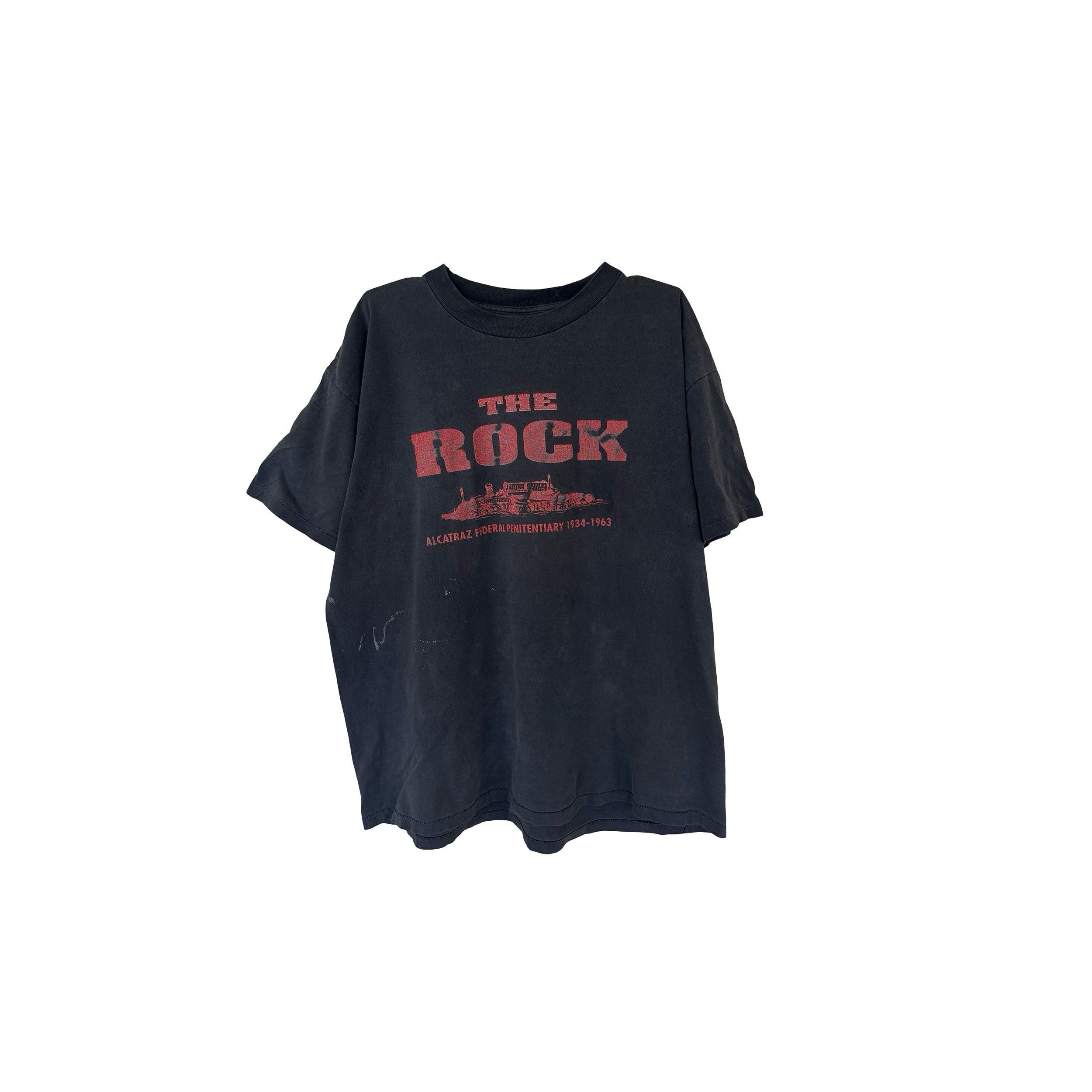 Vintage The Rock Alcatraz Tee Size US XL / EU 56 / 4 - 1 Thumbnail