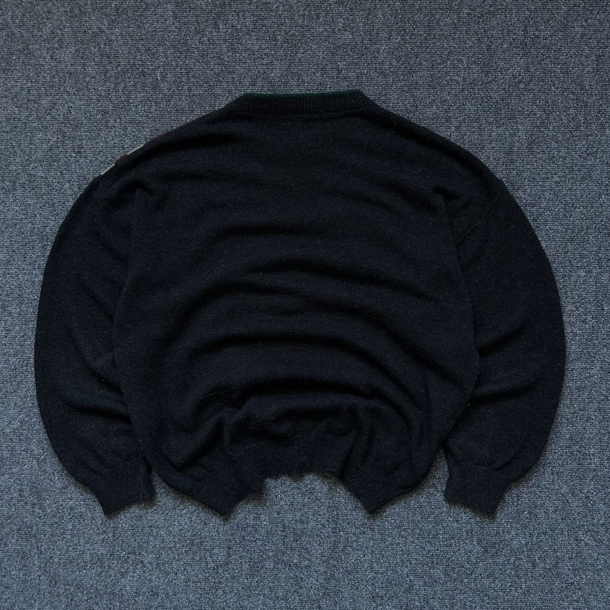 If Six Was Nine VTG Knit Wool Sweater Abstractive Size XL - 2XL Old Money Size US XXL / EU 58 / 5 - 6 Thumbnail