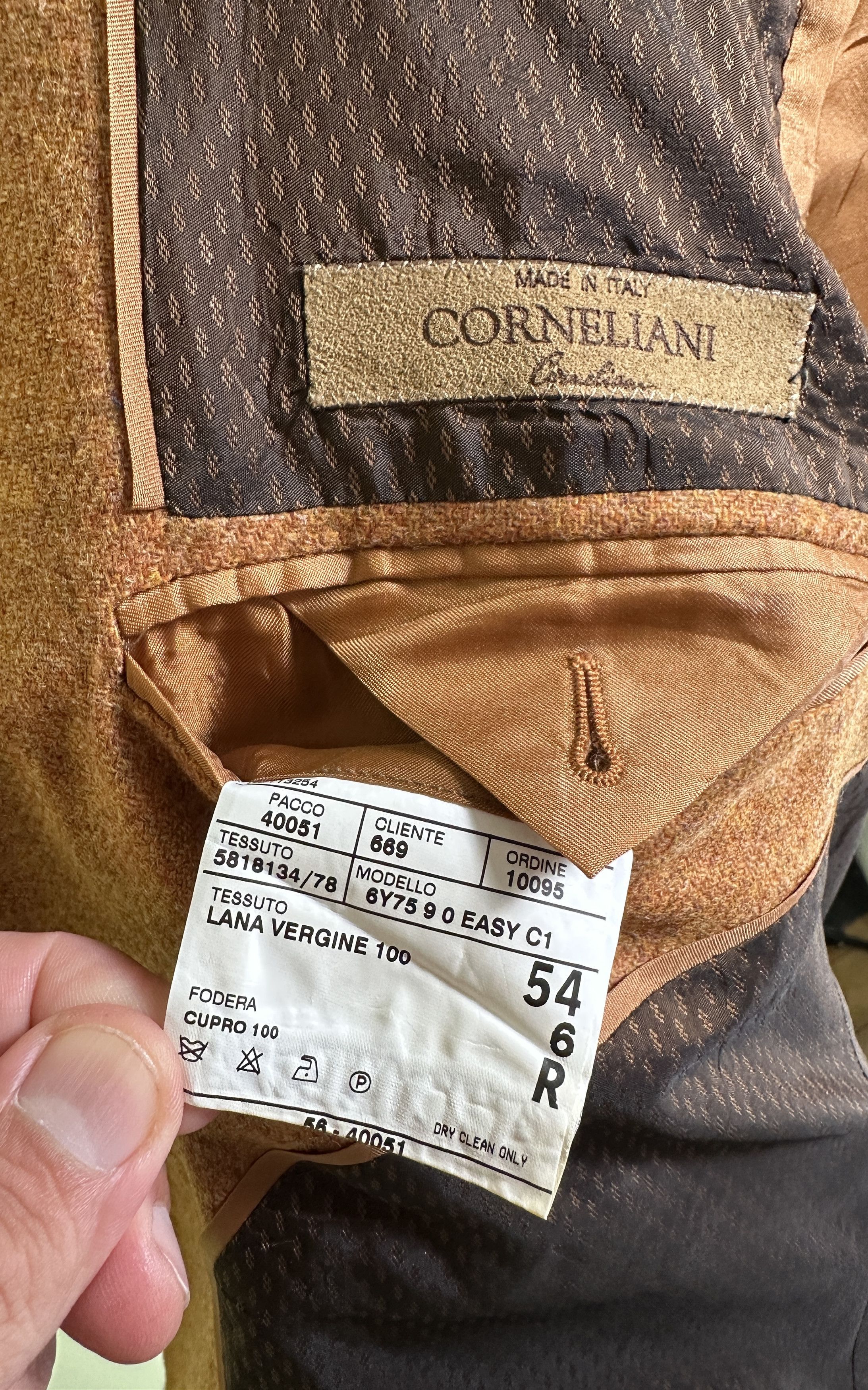 Corneliani Wool Yellow Blazer Size 54R - 9 Thumbnail
