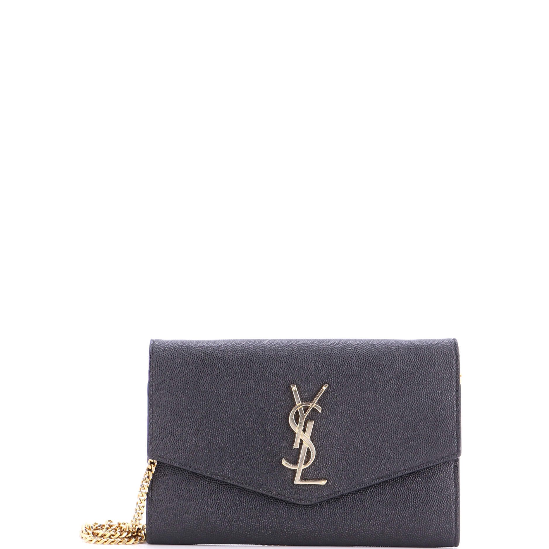 Saint Laurent Paris Uptown Chain Wallet Size ONE SIZE - 1 Thumbnail