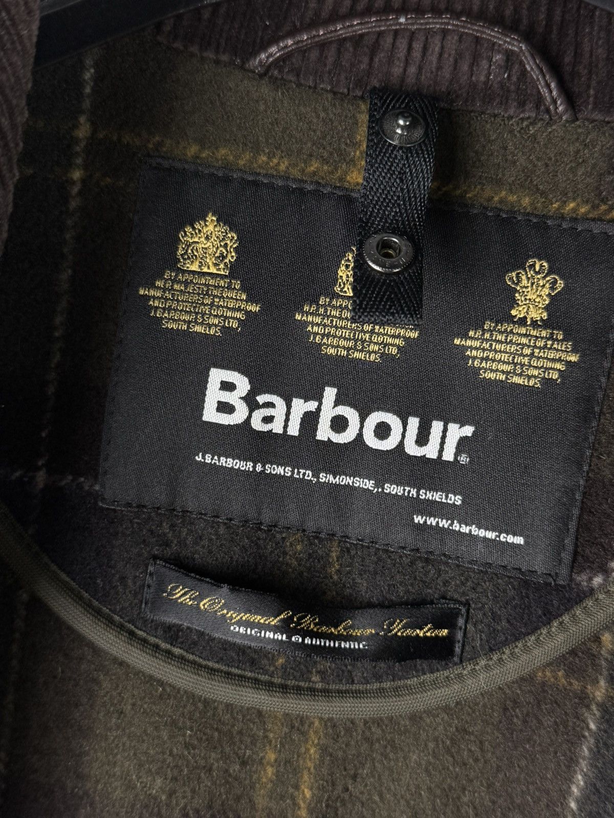 Barbour Barbour T78 The Gallaway Wool Coat Jacket Plaid Corduroy Size US S / EU 44-46 / 1 - 7 Thumbnail
