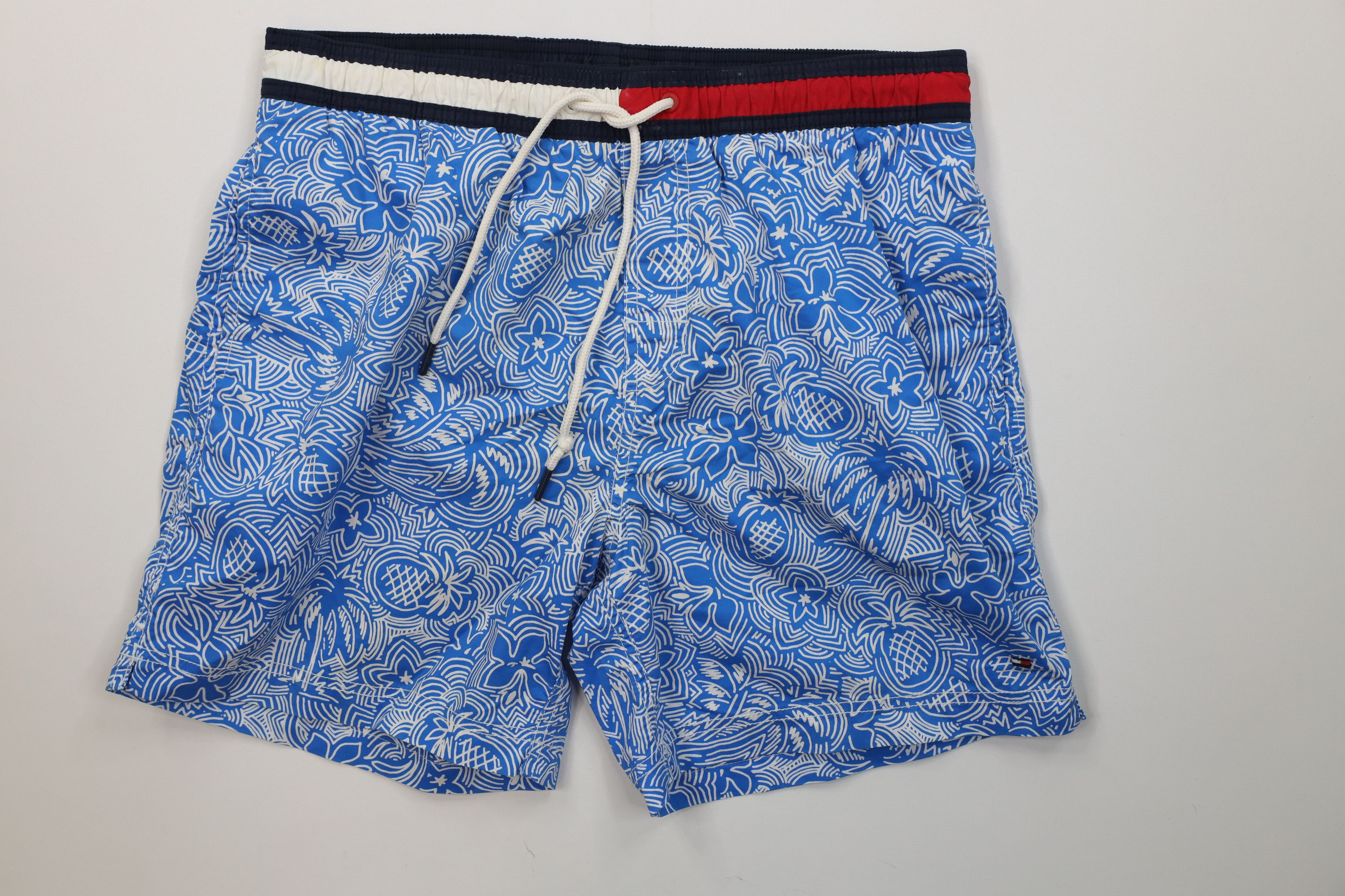 Tommy Hilfiger Vintage Tommy Hilfiger Flower Lined Shorts Swim Trunks Size US 32 / EU 48 - 1 Thumbnail