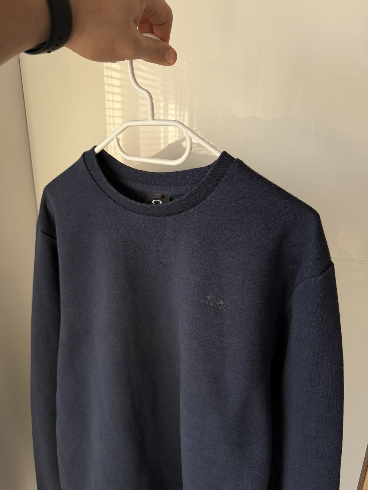 Oakley Oakley Vintage O Logo Crew Neck Casual Fit Sweatshirt Size US L / EU 52-54 / 3 - 3 Thumbnail