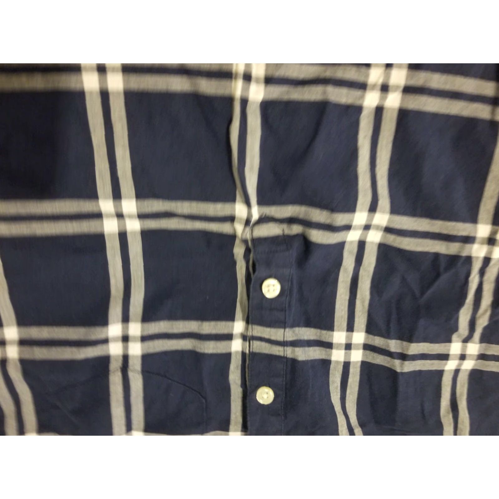 Old Navy VINTAGE Old Navy Shirt Womens Medium Blue Cotton Blouse Size M / US 6-8 / IT 42-44 - 2 Thumbnail