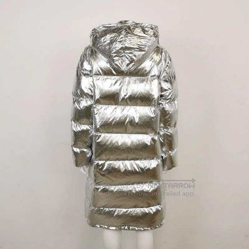 Louis Vuitton Louis Vuitton Silver Hooded Down Jacket. Size US S / EU 44-46 / 1 - 2 Thumbnail