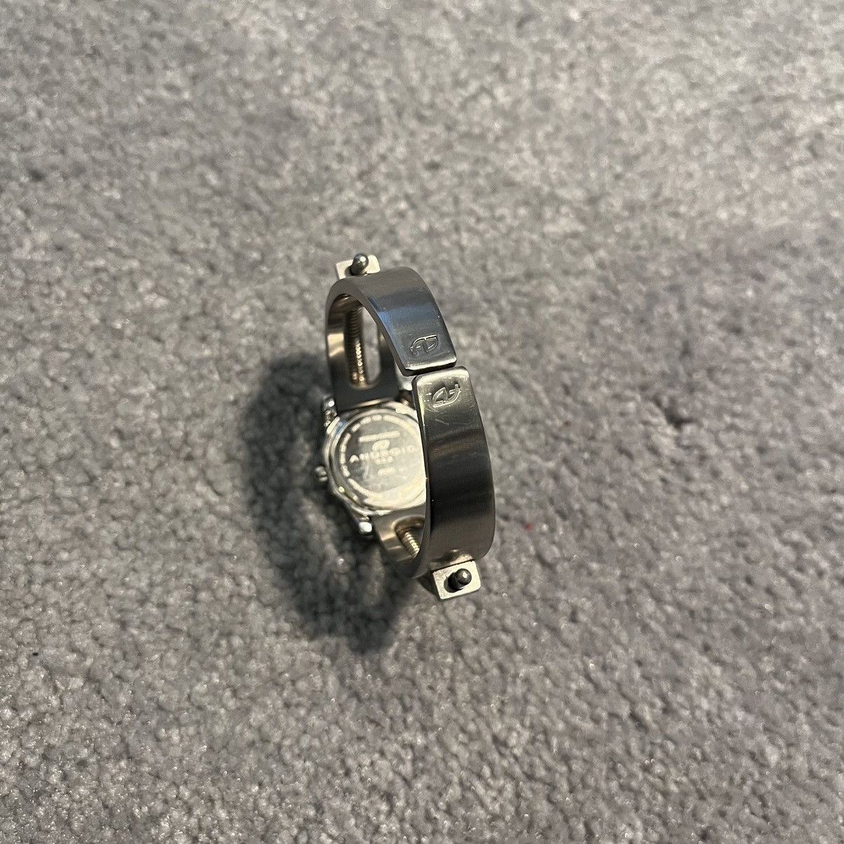 Japanese Brand Android USA Steampunk Clasp Band Rare Silver Blue Watch Size ONE SIZE - 4 Thumbnail