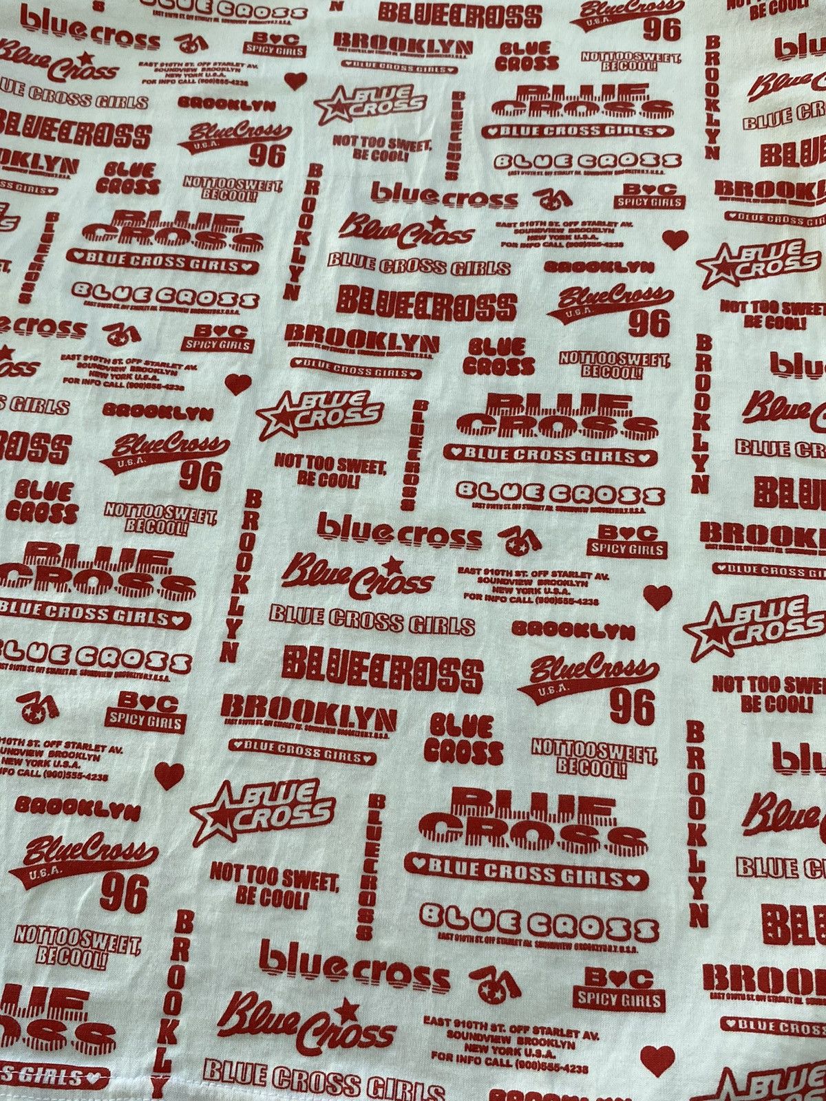 Hysteric Glamour × Japanese Brand blue croos tshirts hysteric style Size US S / EU 44-46 / 1 - 4 Thumbnail