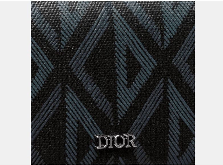 Dior o1w1db10325 2ESCH Size: OS / Card Holder in Black Size ONE SIZE - 4 Thumbnail
