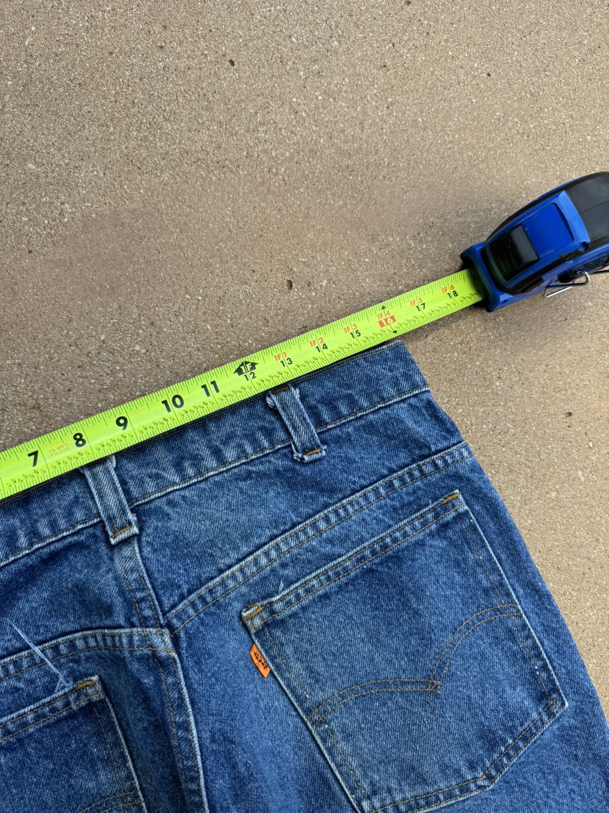 Levi's × Vintage Vtg 80’s Levi’s 646 Orange Tab Bellbottom Flare Jeans 32x28 Size US 32 / EU 48 - 9 Thumbnail