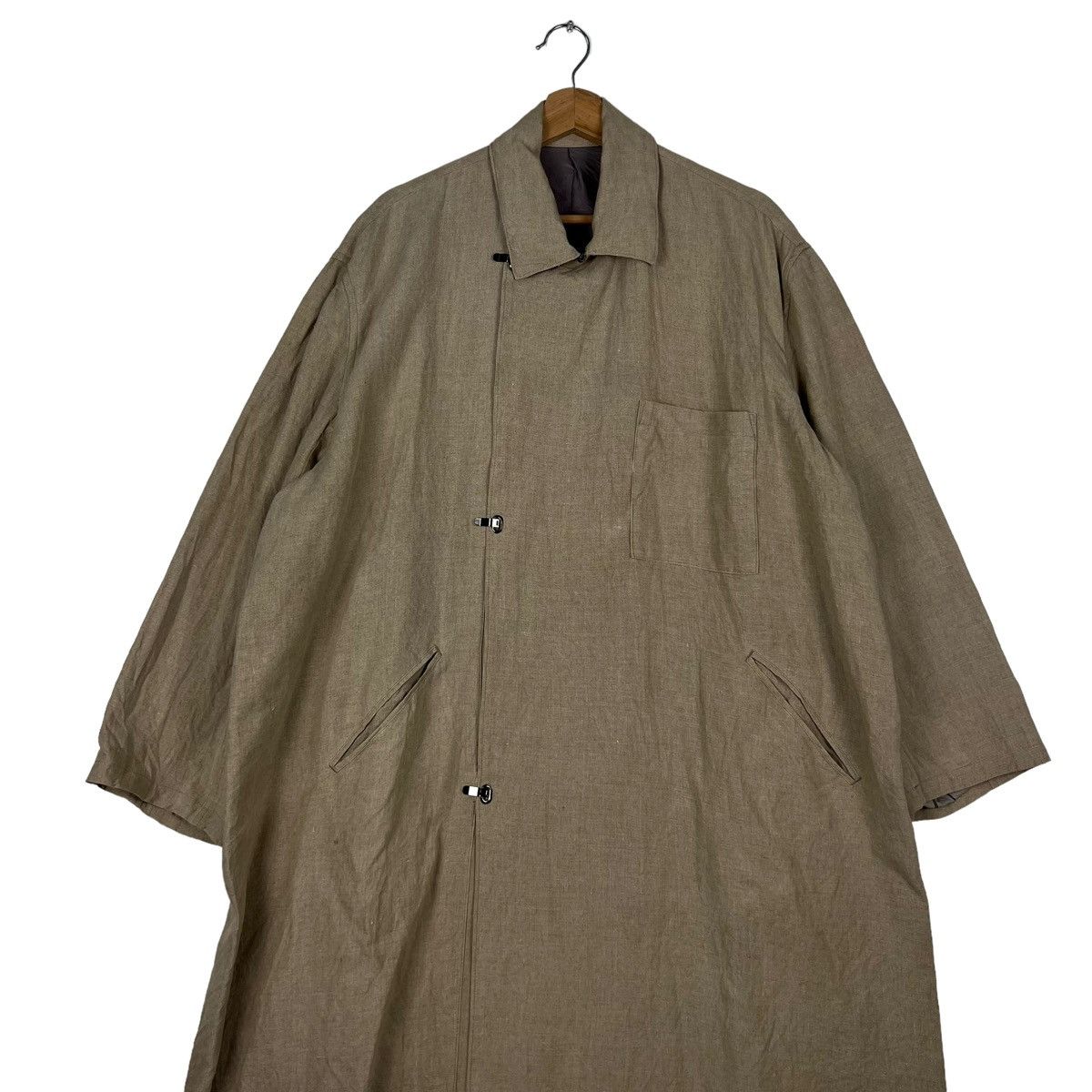 Yohji Yamamoto 🔥VINTAGE RUNWAY LONG JACKET Y’S FOR MEN YOHJI YAMAMOTO Size US S / EU 44-46 / 1 - 3 Thumbnail