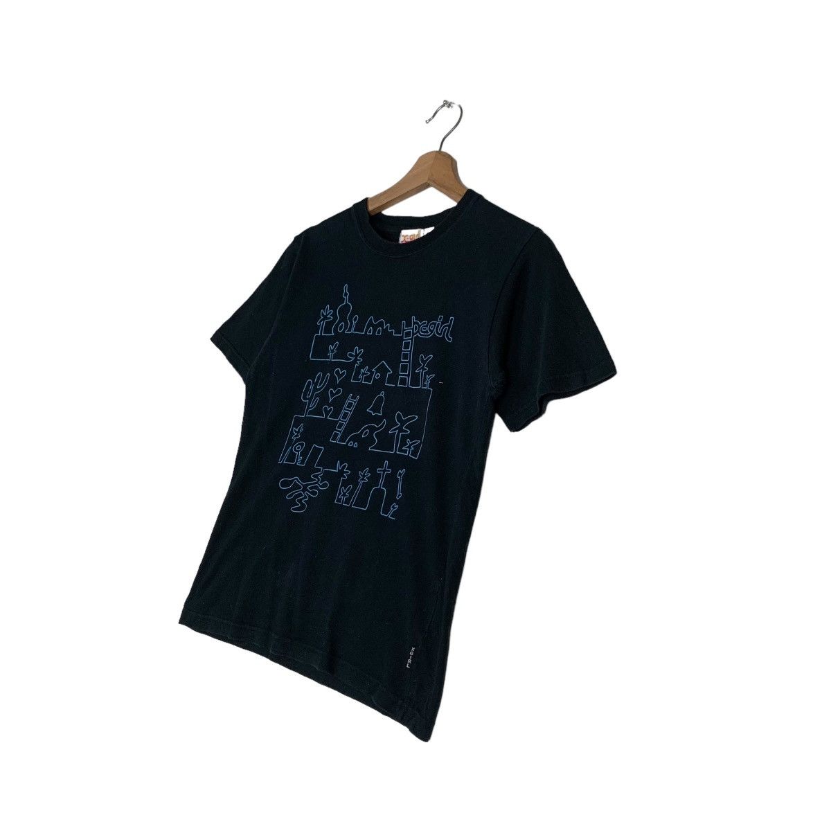 Japanese Brand X-GIRL Made in Japan Childhood Game Printed Tees #0340-C16 Size S / US 4 / IT 40 - 2 Thumbnail