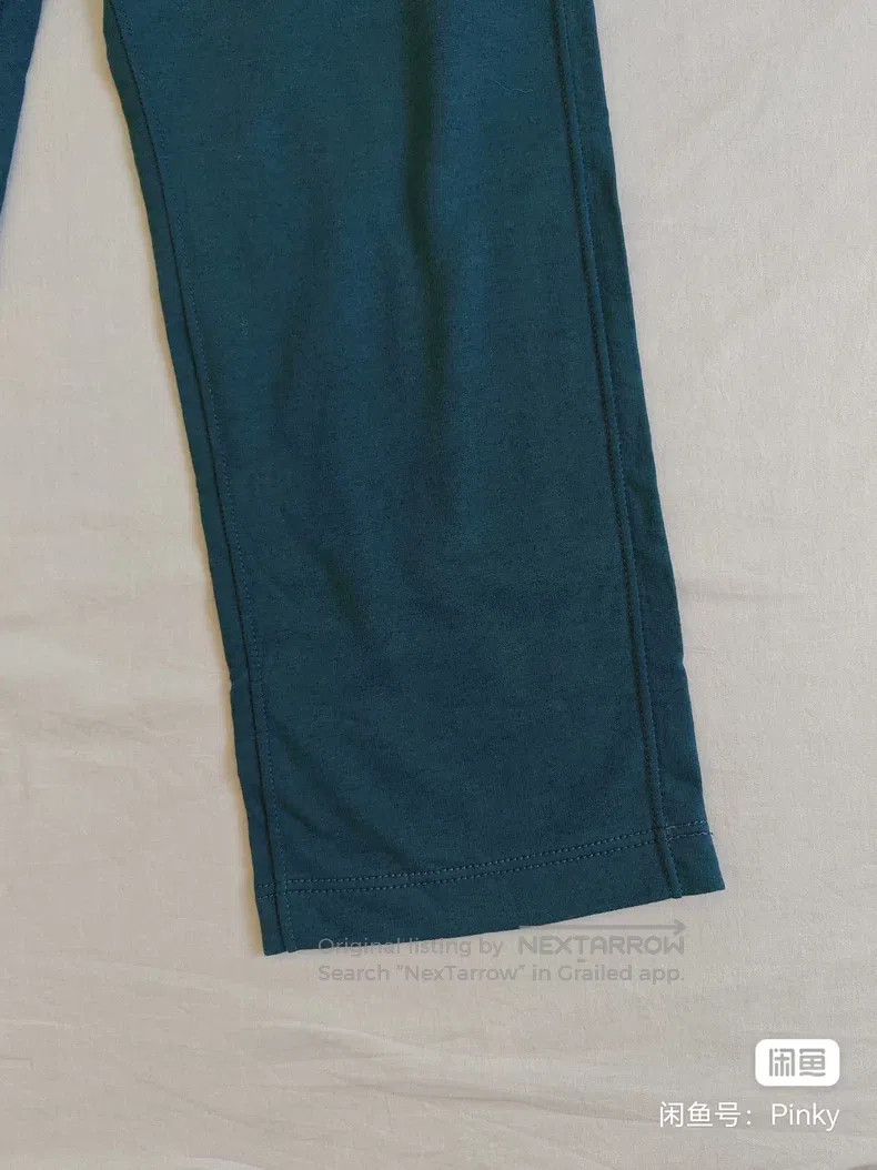Hermes Hermes size L Men's Casual Sport Cashmere Pants, 94% Sea Is Size US 30 / EU 46 - 7 Thumbnail