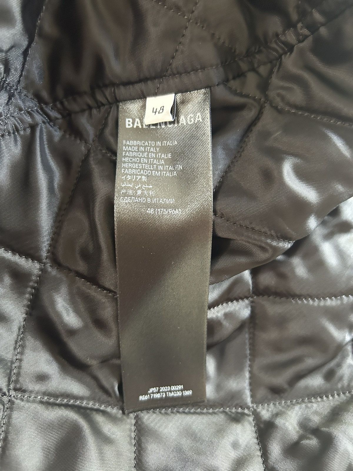 Balenciaga BB MONOGRAM MULTI-LOGO PADDED JACKET Size US M / EU 48-50 / 2 - 6 Thumbnail